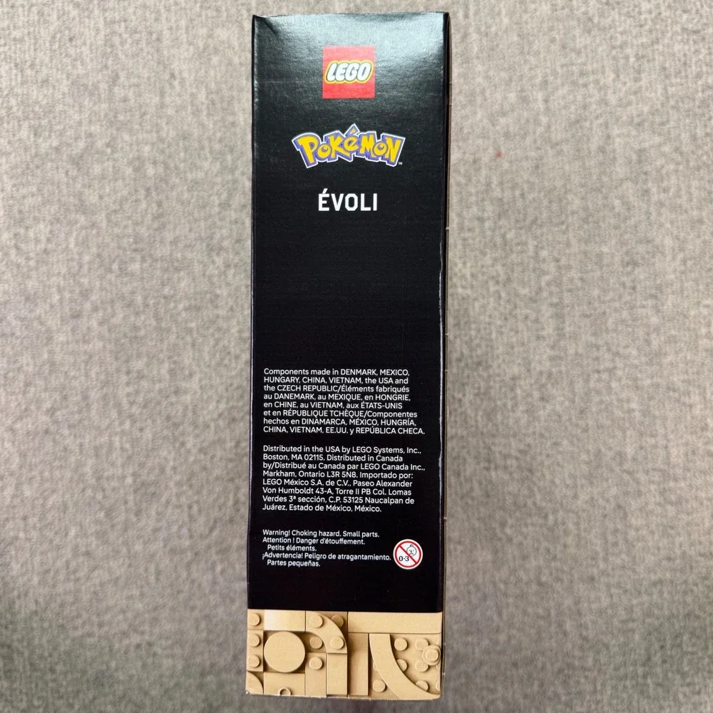 LEGO Pokemon Eevee Building Set 72151 Adult Collectible 587 Pieces New Sealed
